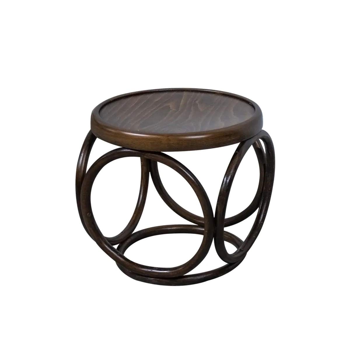 Gebogener Holzhocker 301/360