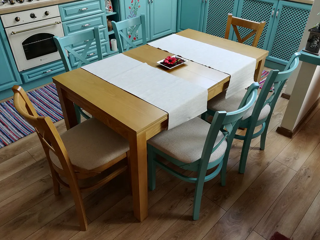 Ausziehtischset Roxana mit Stühlen MD470