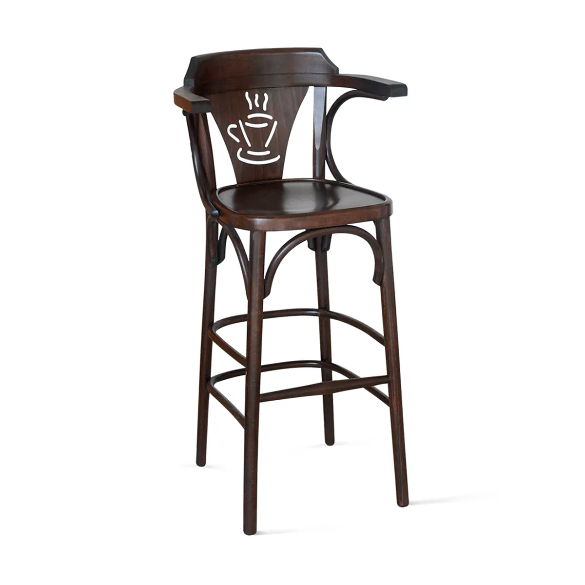 Barstuhl A56 M Kaffeesymbol