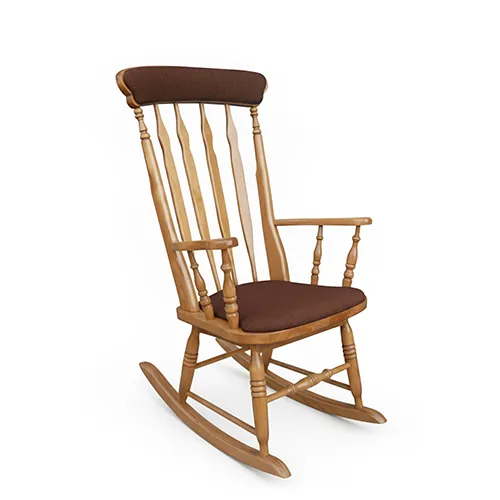 Gepolsterter Schaukelstuhl