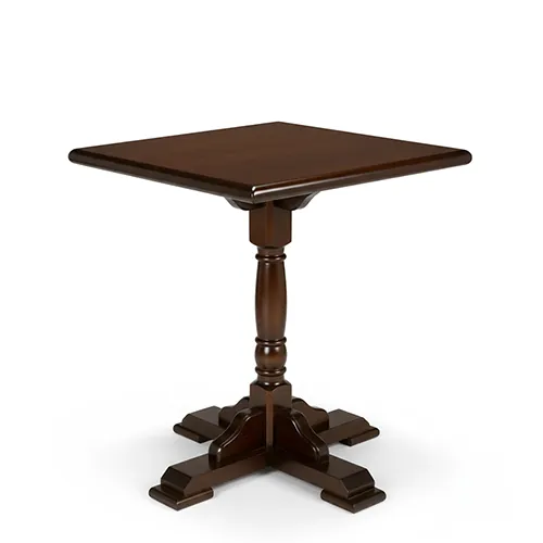 Clubtisch mit Säulenfuß