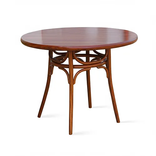 Thonet Tisch aus gebogenem Holz
