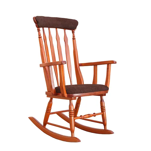 Schaukelstuhl mit vergrößerter Sitzfläche