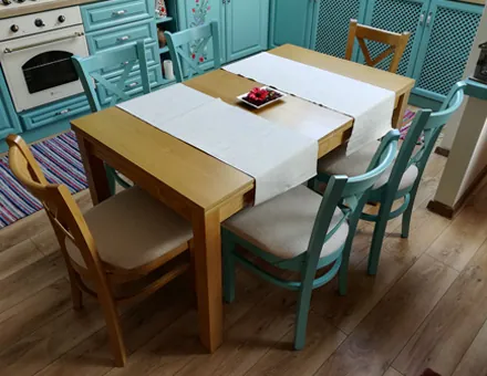 Ausziehtischset Roxana mit Stühlen MD470