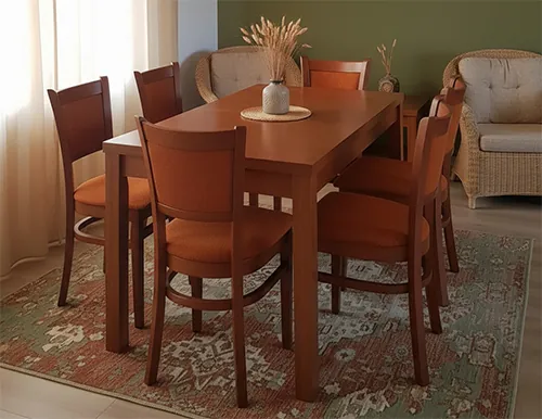 Ausziehtisch Roxana mit Stühlen MD237