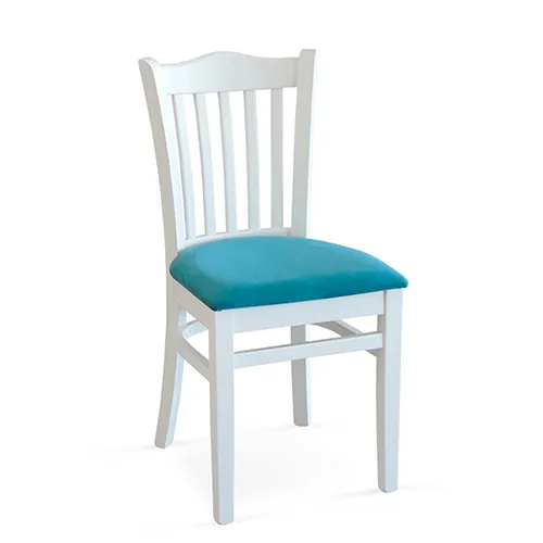 Boston-Stuhl mit gepolsterter Sitzfläche