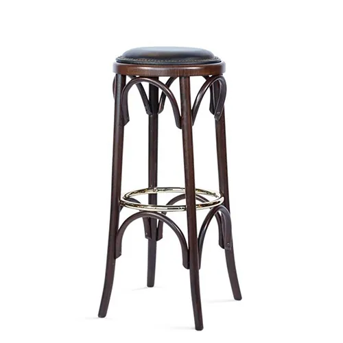 Hocker 301, gepolstert mit Metallring