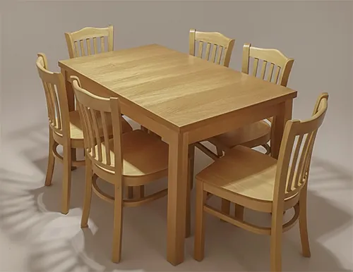 Boston Stühle mit Ausziehtisch Country II