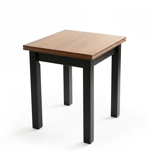 Country 2 quadratischer Tisch in zwei Farben