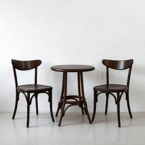 Vienna Tischset mit Banana Stühlen