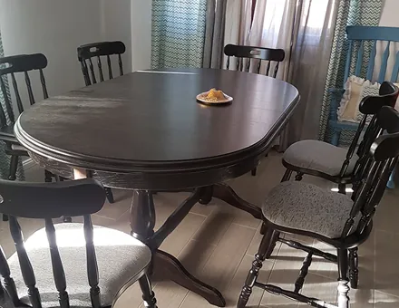 GL1 Stühle mit Europa Tisch